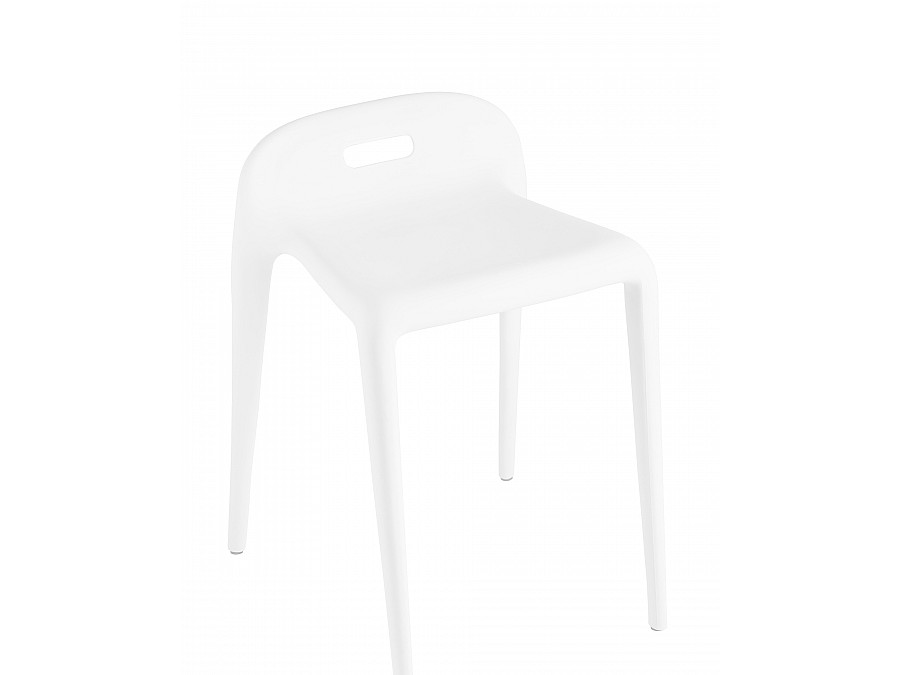 Табурет Sletten пластик белый