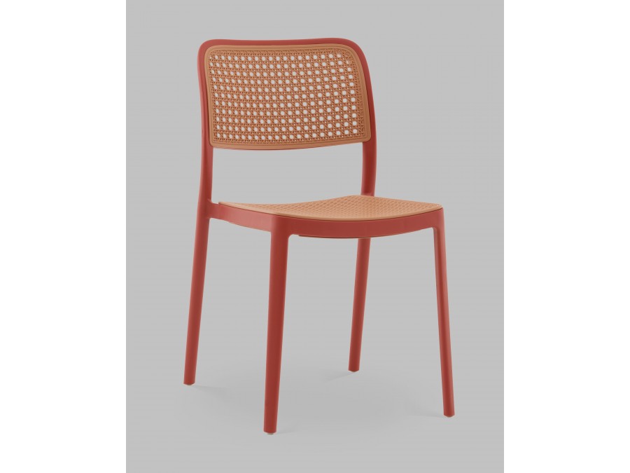 Стул Yona пластиковый красный