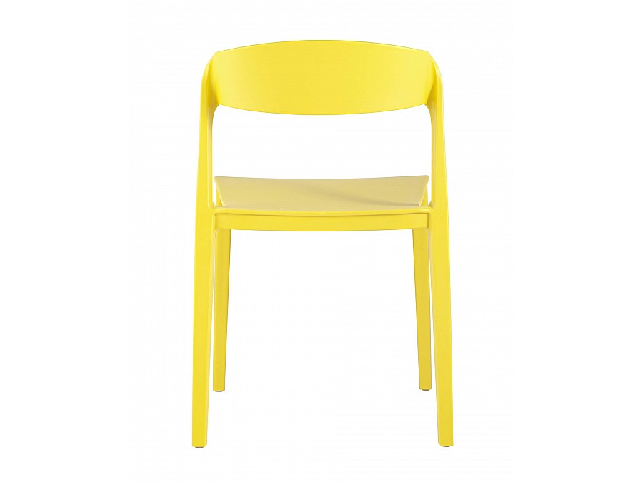 Стул Moris пластик желтый