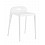 Табурет Sletten пластик белый