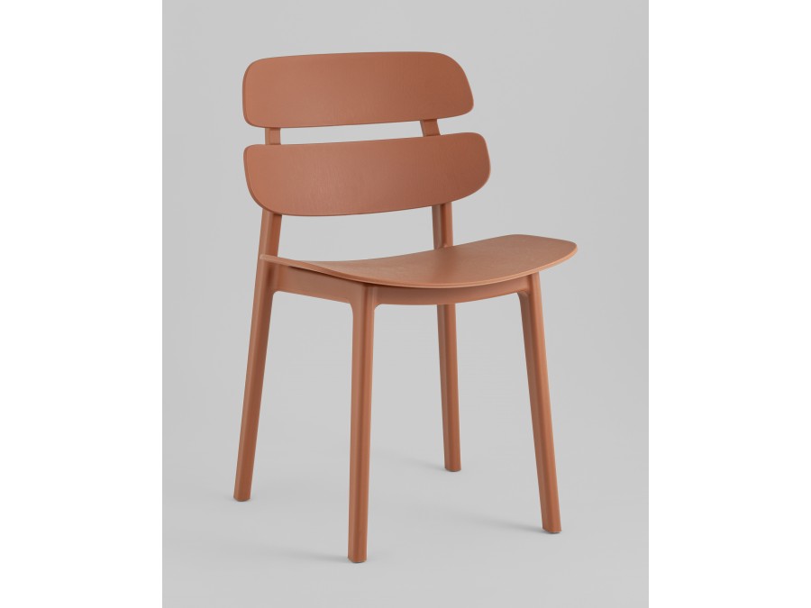 Стул Tony пластик коричневый NP