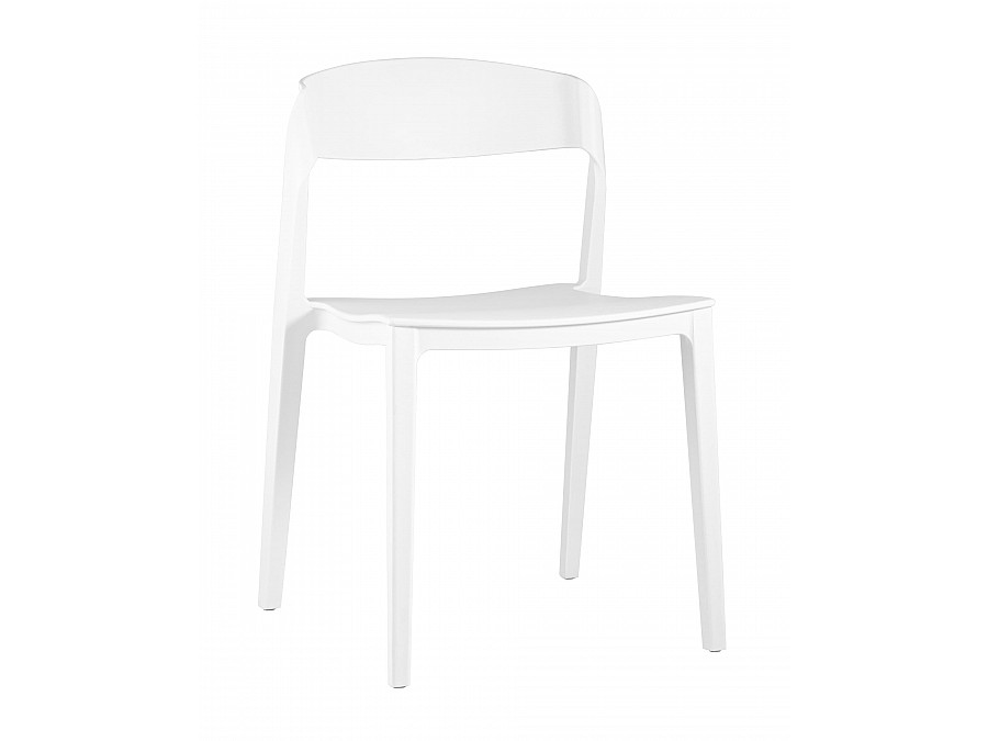 Стул Moris пластик белый