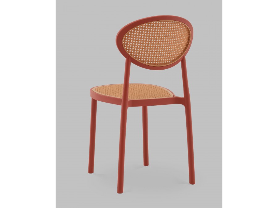 Стул Junie пластиковый красный