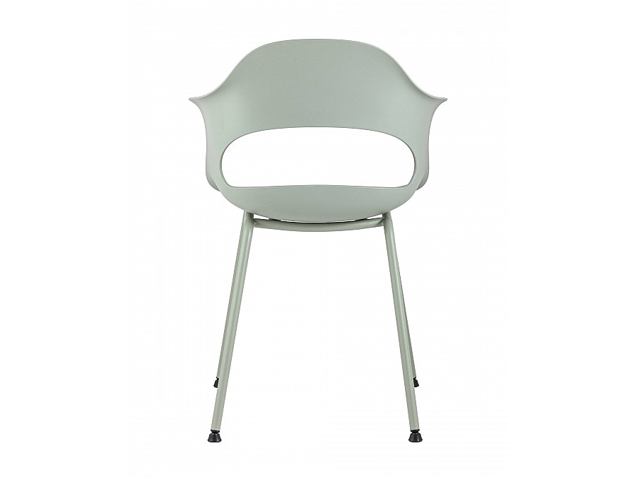 Стул Lady пластик серо-зеленый