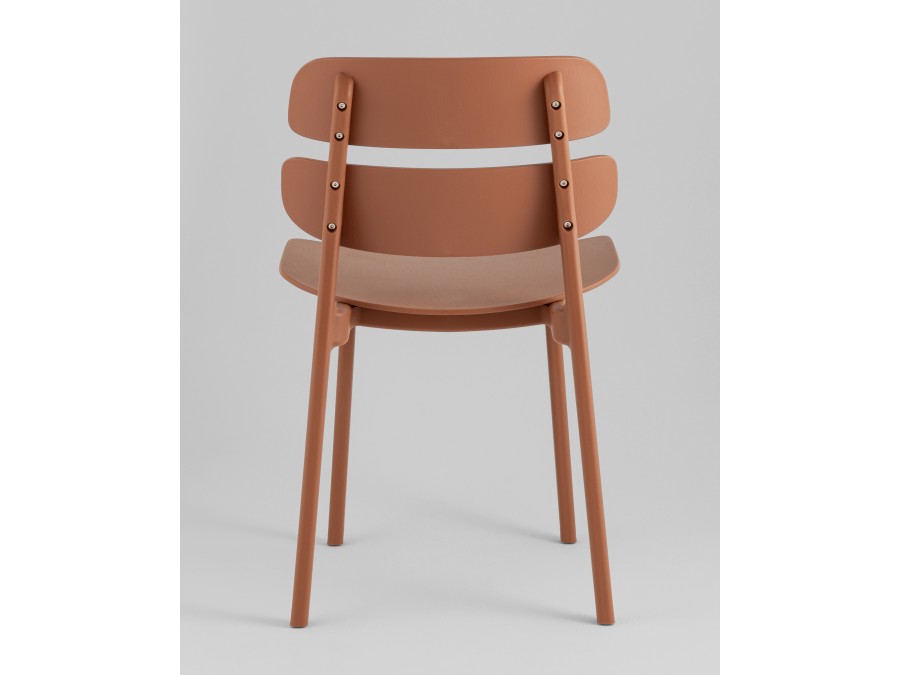 Стул Tony пластик коричневый NP