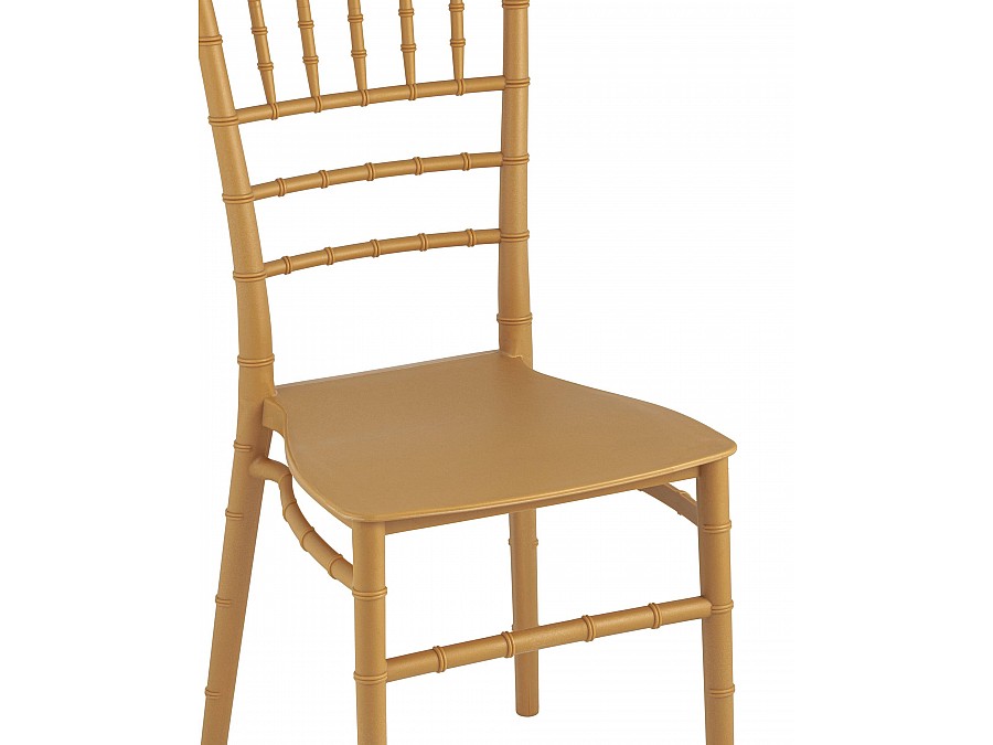 Стул Chiavari (Кьявари) пластик золотой