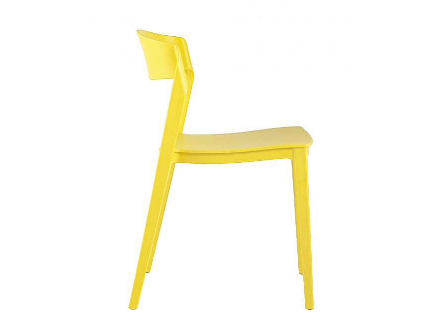 Стул Moris пластик желтый