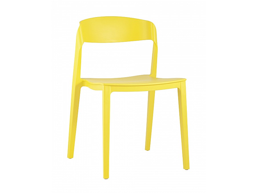 Стул Moris пластик желтый