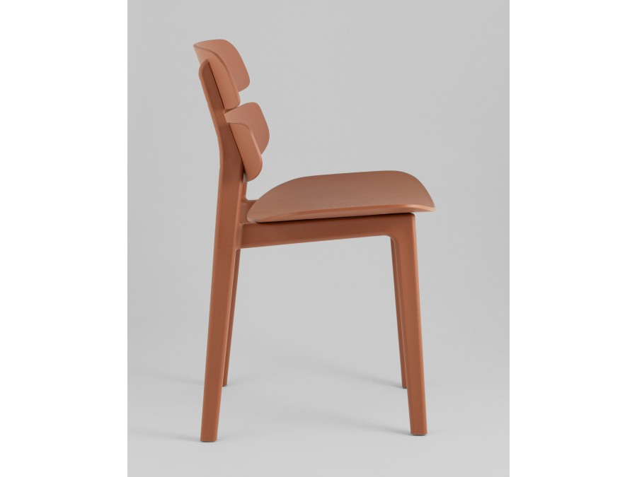 Стул Tony пластик коричневый NP