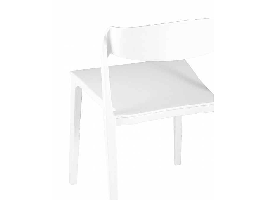 Стул Moris пластик белый