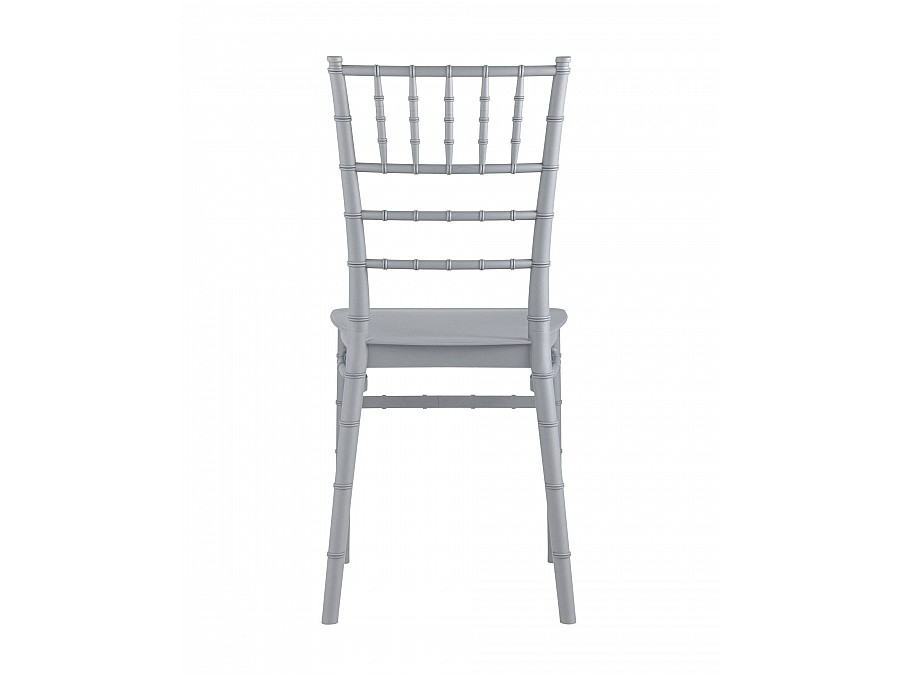 Стул Chiavari (Кьявари) пластик серебряный