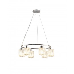Люстра подвесная Moderli V11707-6P Prismique