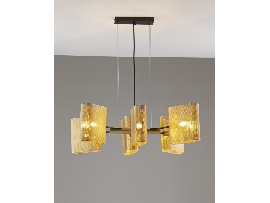 Люстра подвесная Moderli V11814-6P Metalicana