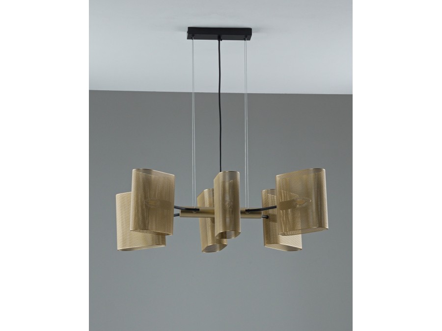 Люстра подвесная Moderli V11814-6P Metalicana