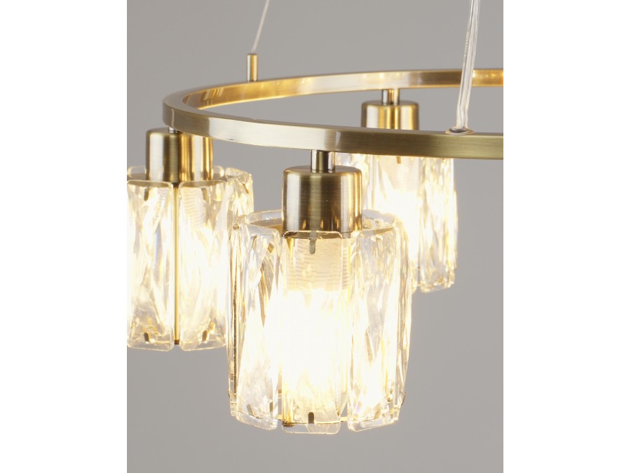 Люстра подвесная Moderli V11684-6P Prismique