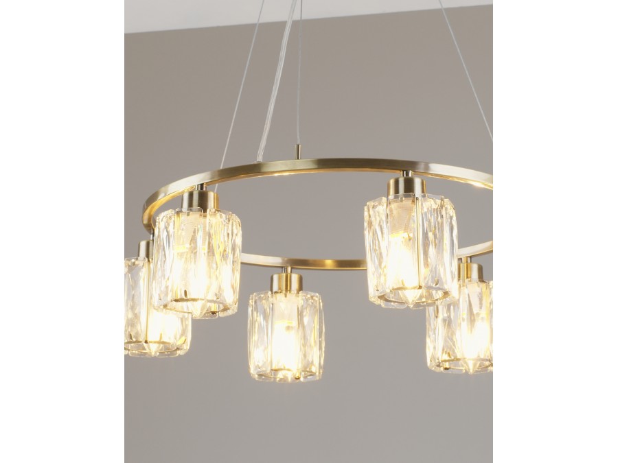 Люстра подвесная Moderli V11684-6P Prismique