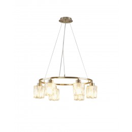 Люстра подвесная Moderli V11684-6P Prismique