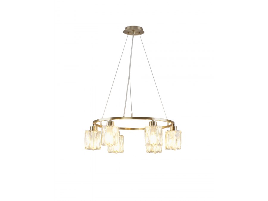 Люстра подвесная Moderli V11684-6P Prismique