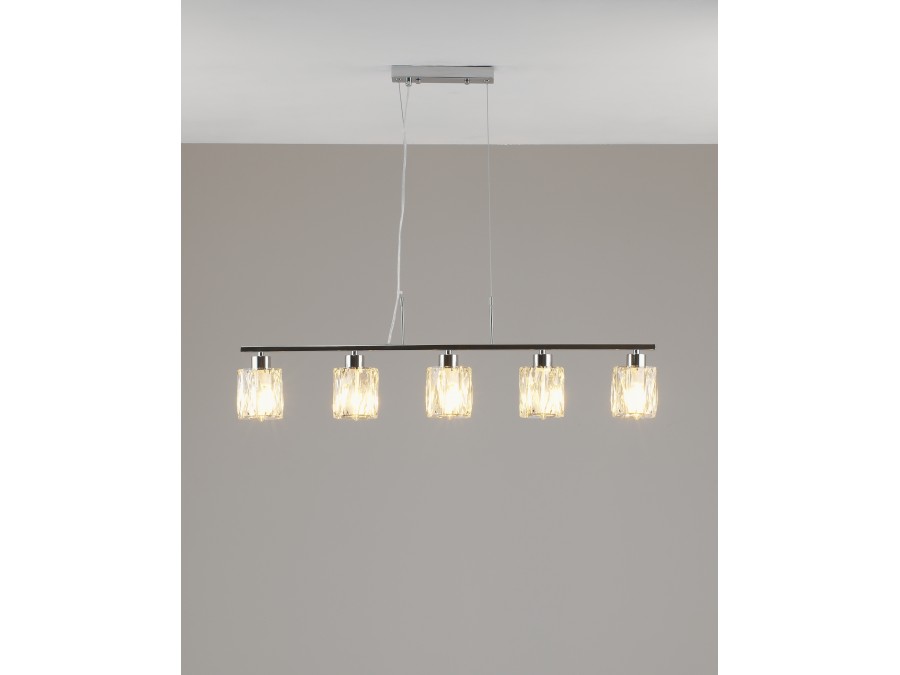 Люстра подвесная Moderli V11688-5P Prismique