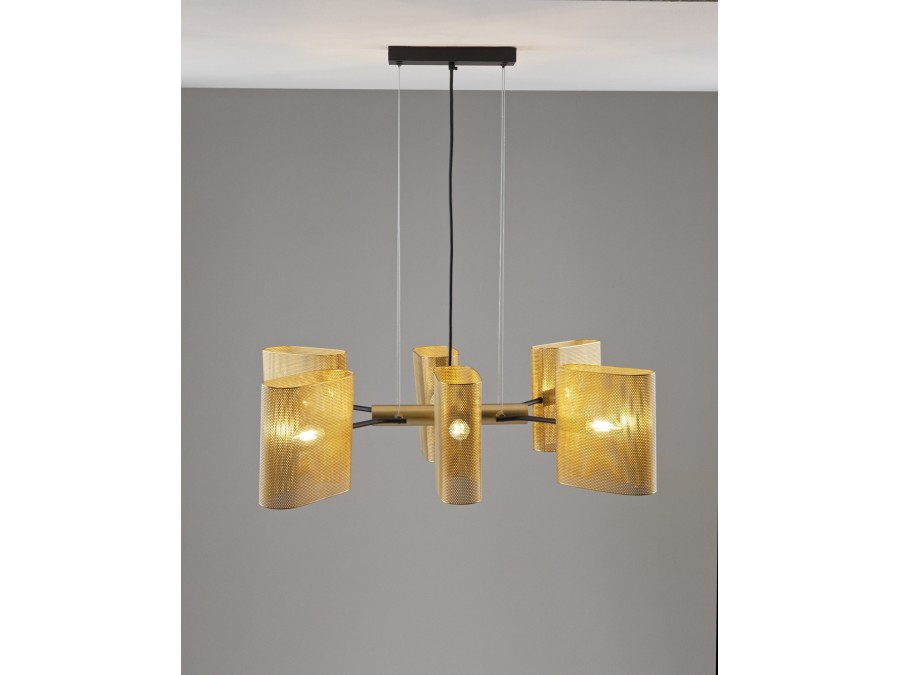 Люстра подвесная Moderli V11814-6P Metalicana