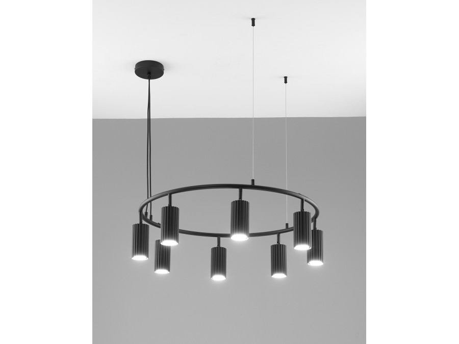 Люстра подвесная Moderli V11895-8P Cora