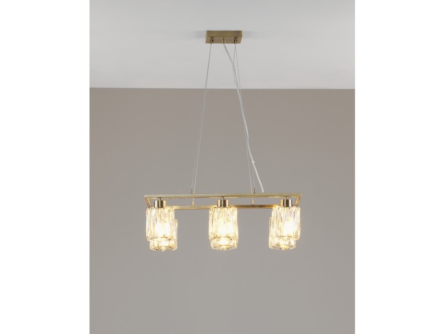 Люстра подвесная Moderli V11686-6P Prismique