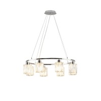 Люстра подвесная Moderli V11708-8P Prismique