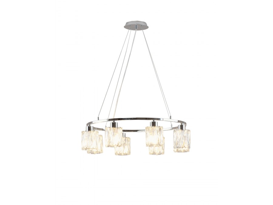 Люстра подвесная Moderli V11708-8P Prismique