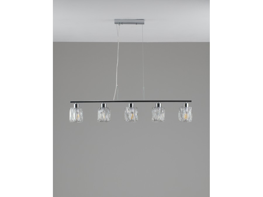 Люстра подвесная Moderli V11688-5P Prismique
