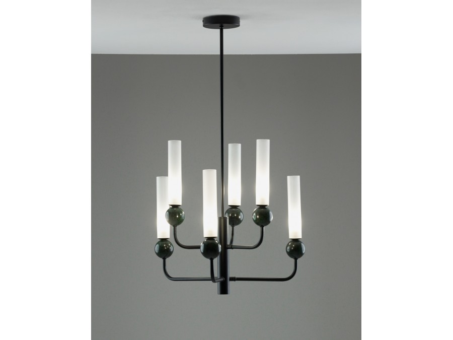 Люстра подвесная Moderli V11792-6P Illis