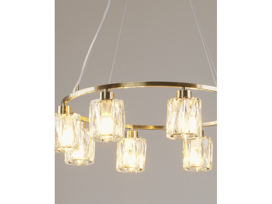Люстра подвесная Moderli V11685-8P Prismique