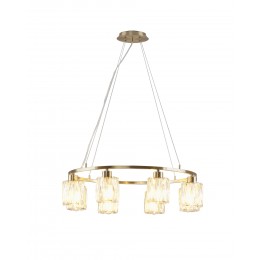 Люстра подвесная Moderli V11685-8P Prismique