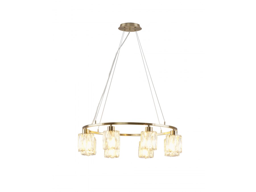 Люстра подвесная Moderli V11685-8P Prismique