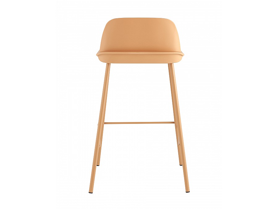 Стул полубарный Mist желтый