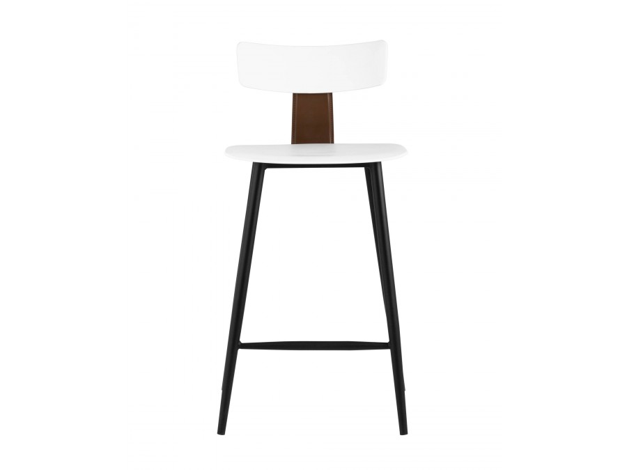 Стул полубарный ANT белый