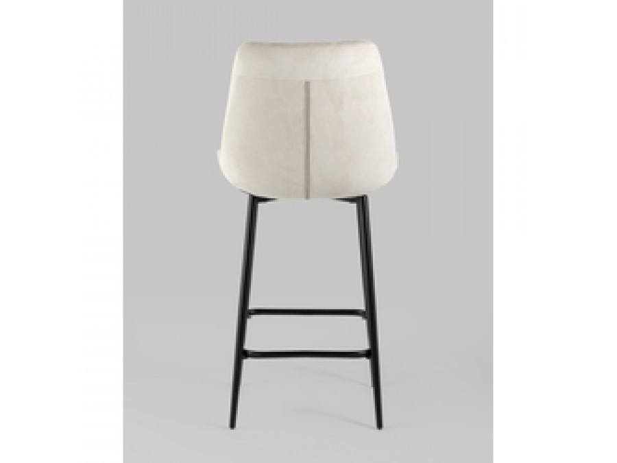 Стул полубарный Флекс велюр бежевый 2 шт.