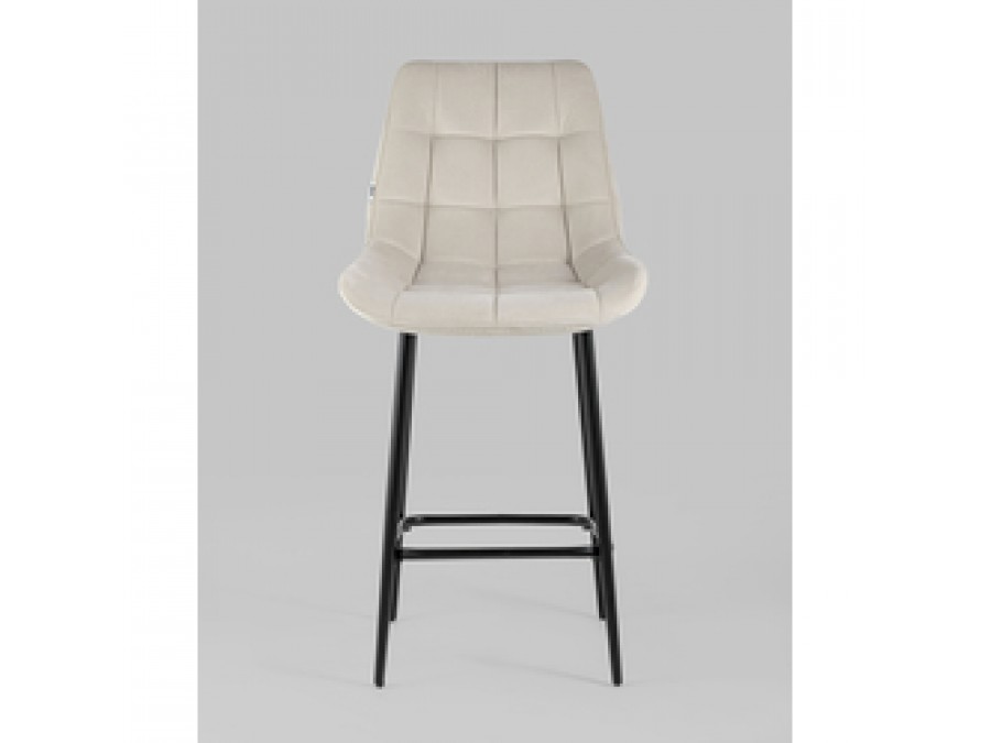 Стул полубарный Флекс велюр бежевый 2 шт.