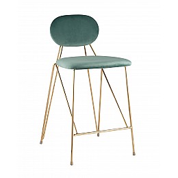 Стул Элис полубарный мятный