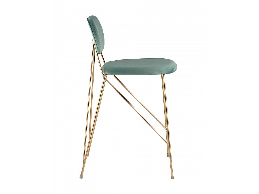 Стул Элис полубарный мятный