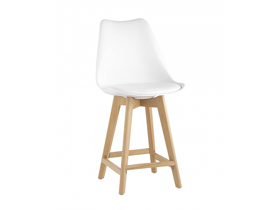Стул полубарный FRANKFURT белый