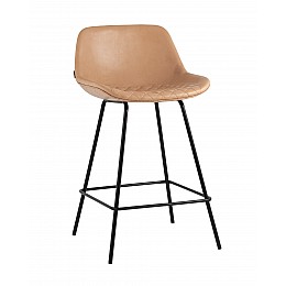 Стул полубарный Деймон экокожа бежевый