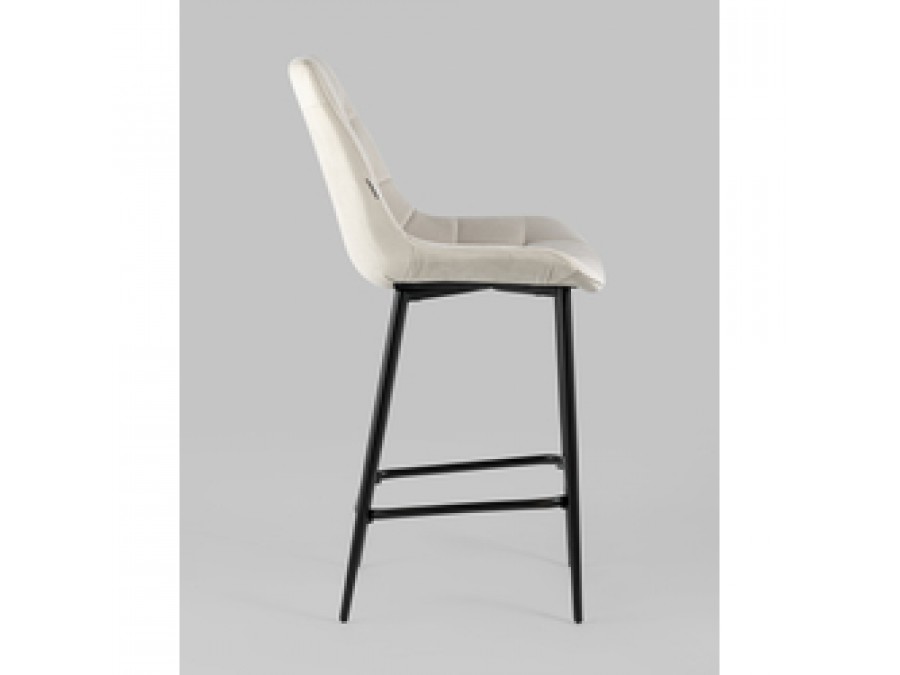 Стул полубарный Флекс велюр бежевый 2 шт.