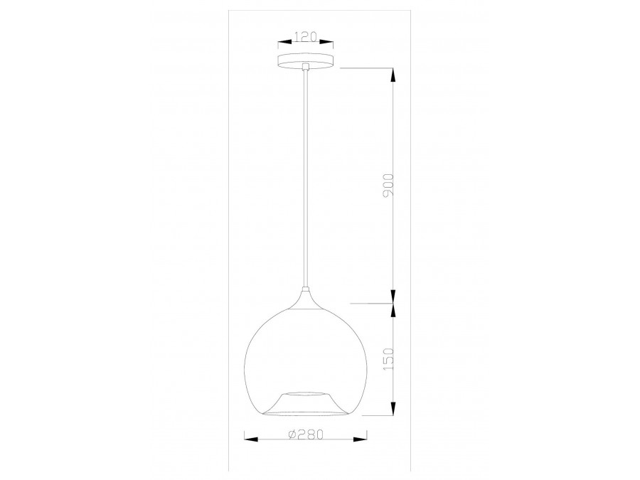 Светильник подвесной Moderli V11528-1P Laura