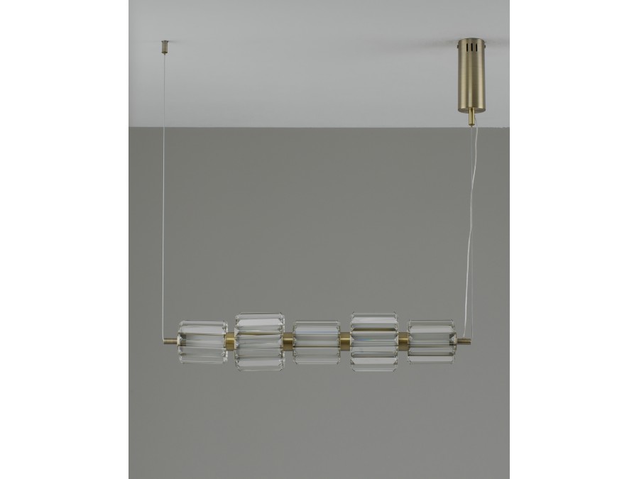 Светильник подвесной светодиодный Moderli V11715-PL Prismique