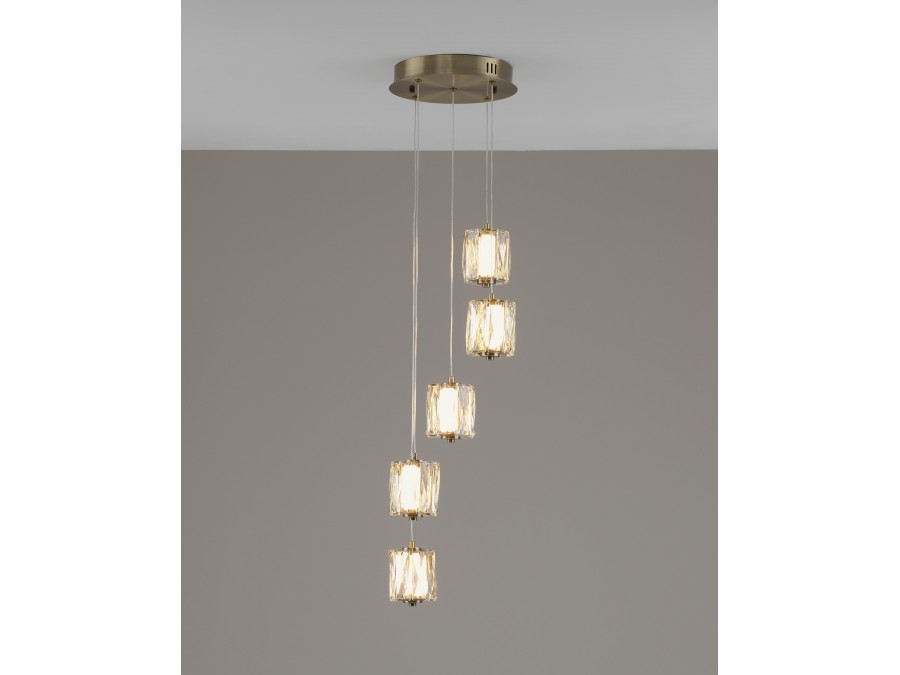 Светильник подвесной светодиодный Moderli V11713-PL Prismique