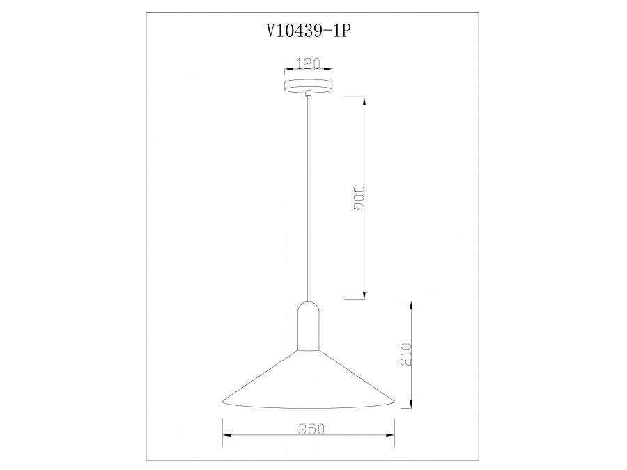 Светильник подвесной Moderli V11550-1P Forli