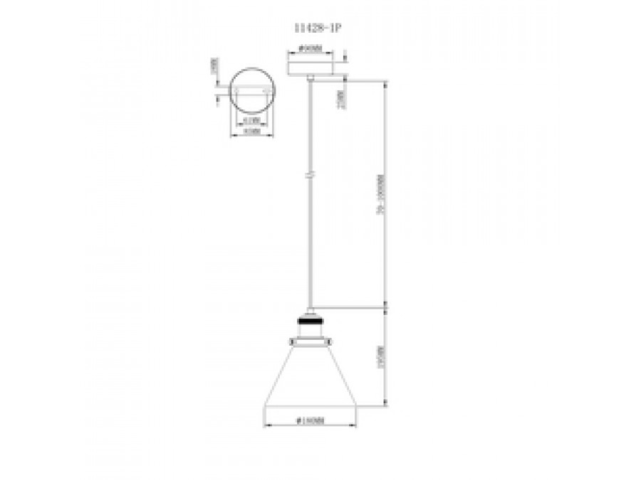 Светильник подвесной Moderli V11428-1P Single