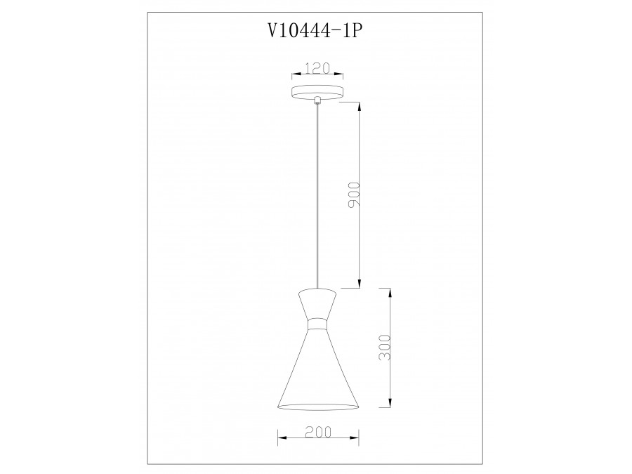 Светильник подвесной Moderli V11555-1P Pesaro