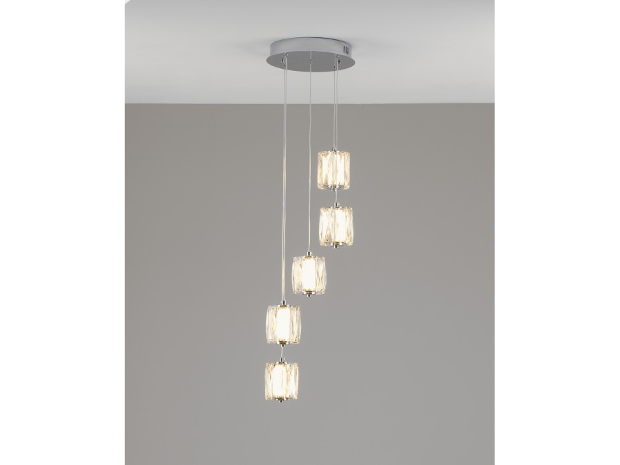 Светильник подвесной светодиодный Moderli V11718-PL Prismique