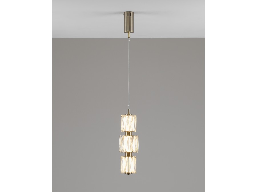 Светильник подвесной светодиодный Moderli V11714-PL Prismique